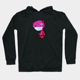 virus bear 3 Hoodie